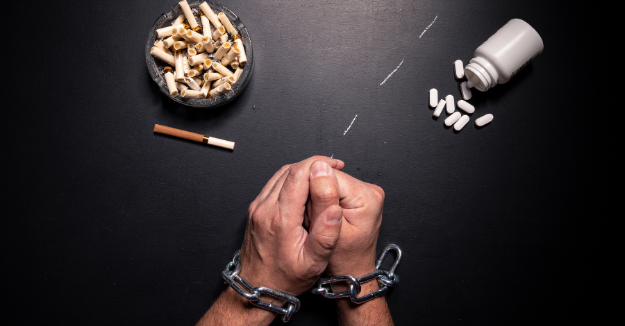 Vontade de fumar quase incontrolável.