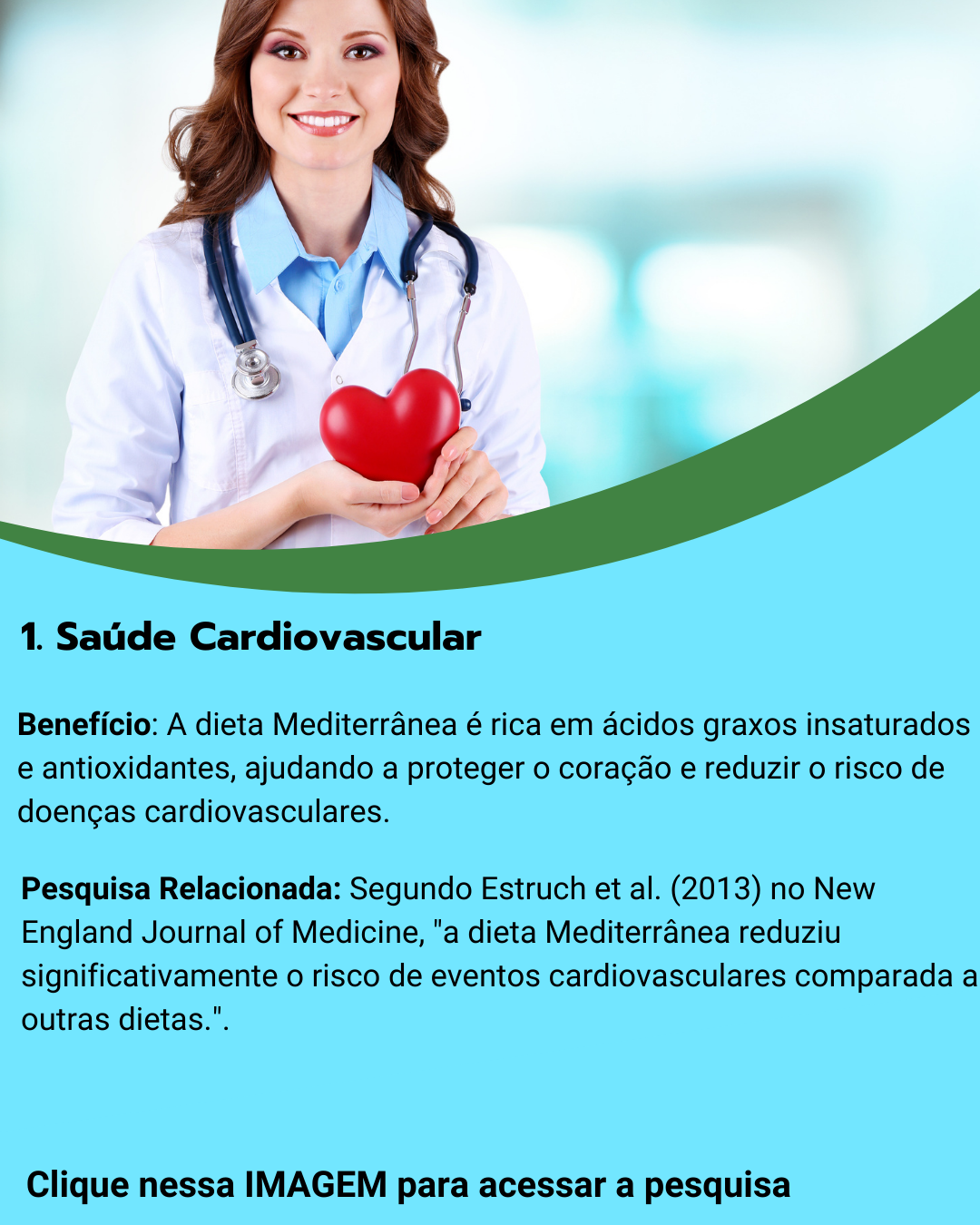 Dieta Mediterrânea Low Carb é importante para a saúde Cardiovascular.
