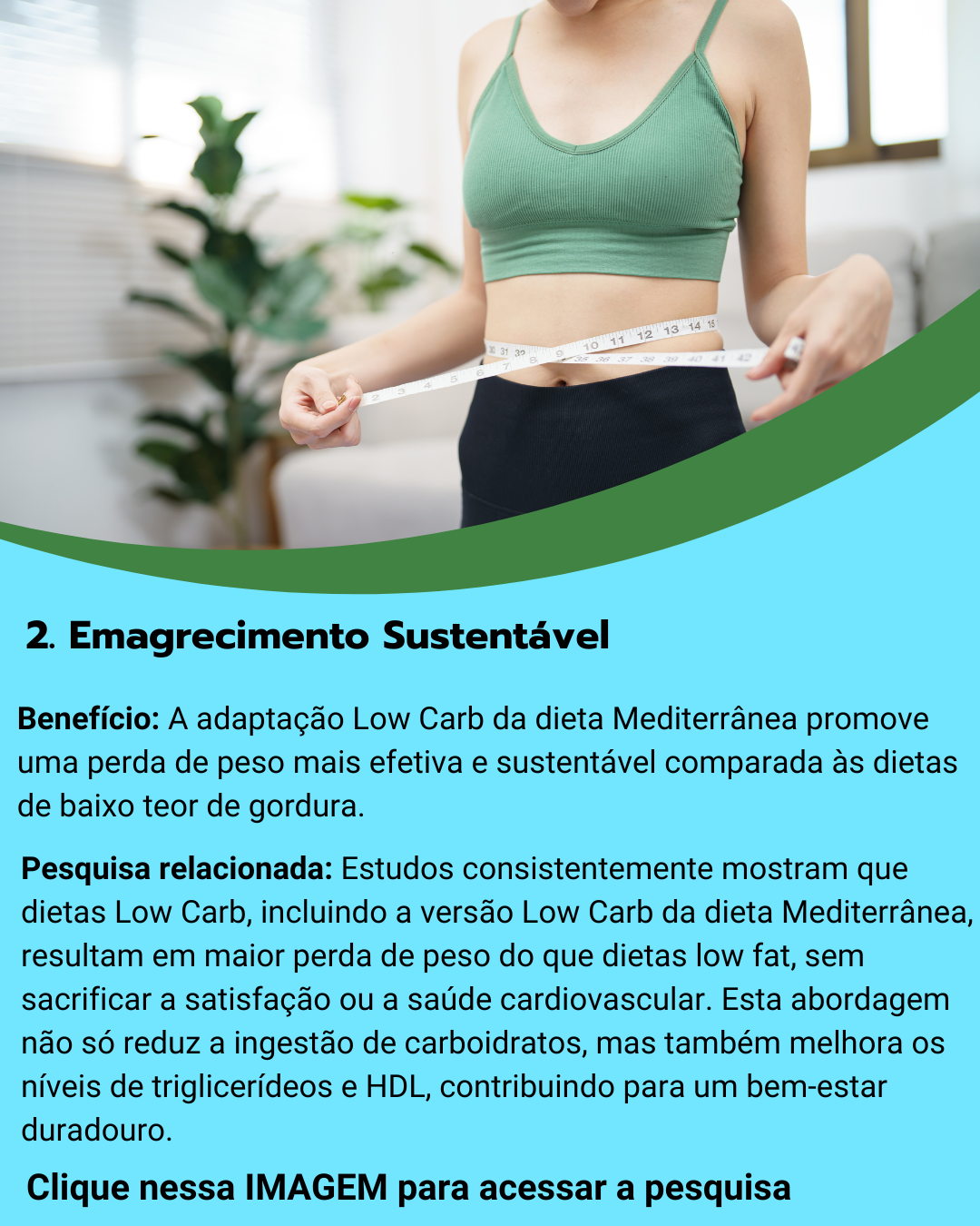 Dieta Mediterrânea Low Carb contribui para o emagrecimento gradativo e sustentável.