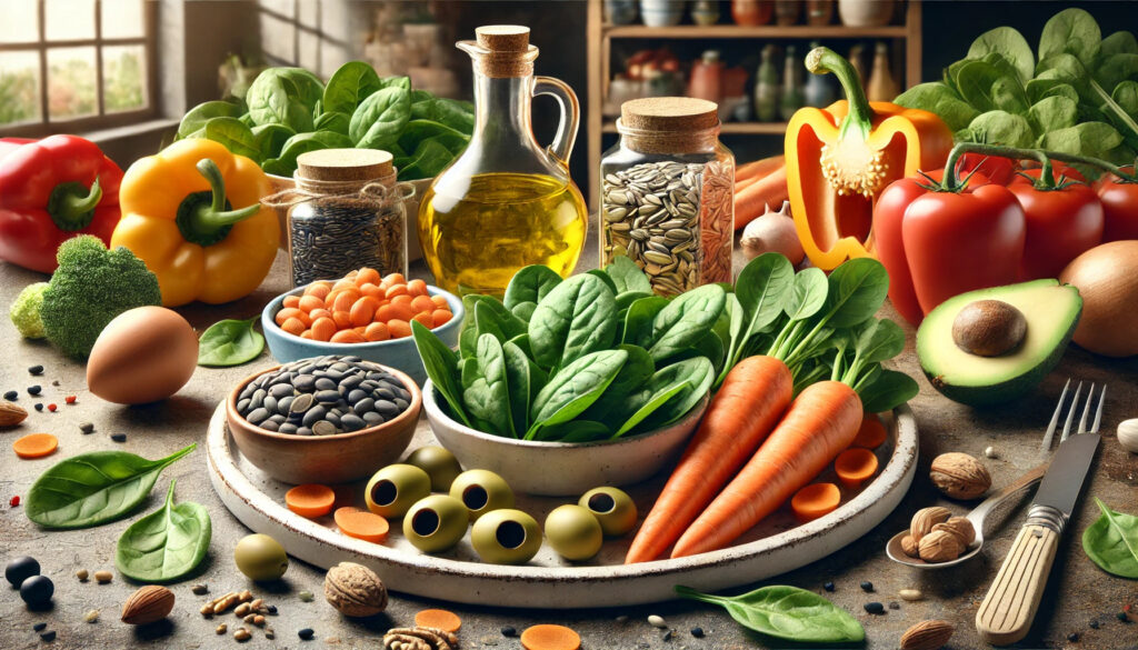 Alimentos típicos da Dieta Mediterrânea