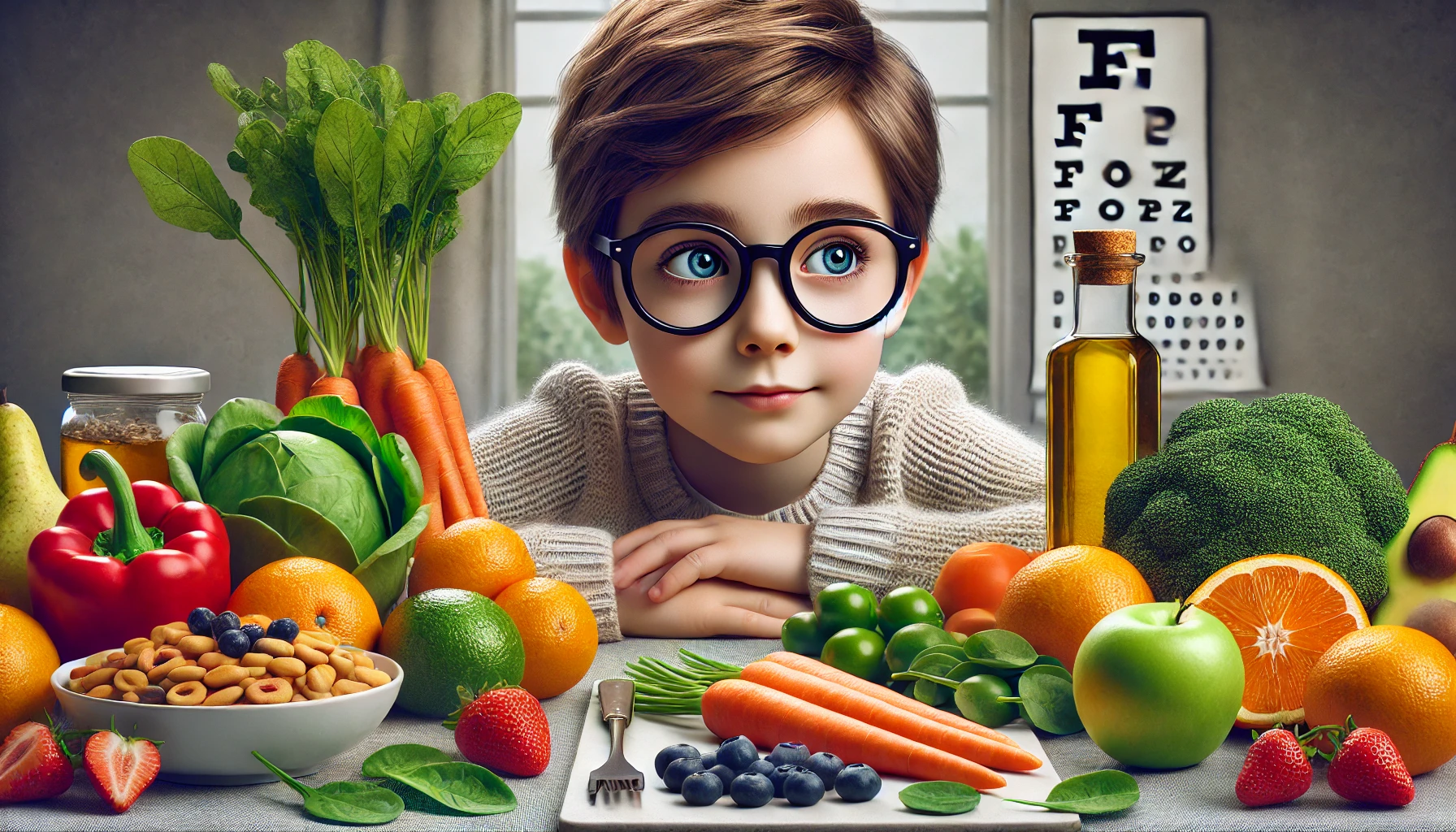 A Influência da Alimentação na Saúde dos Seus Olhos